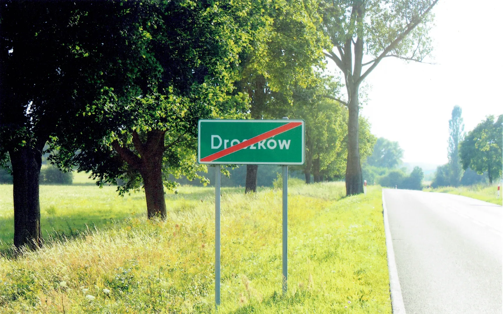 Wyjazd do Droszkowa od strony Zielonej Góry